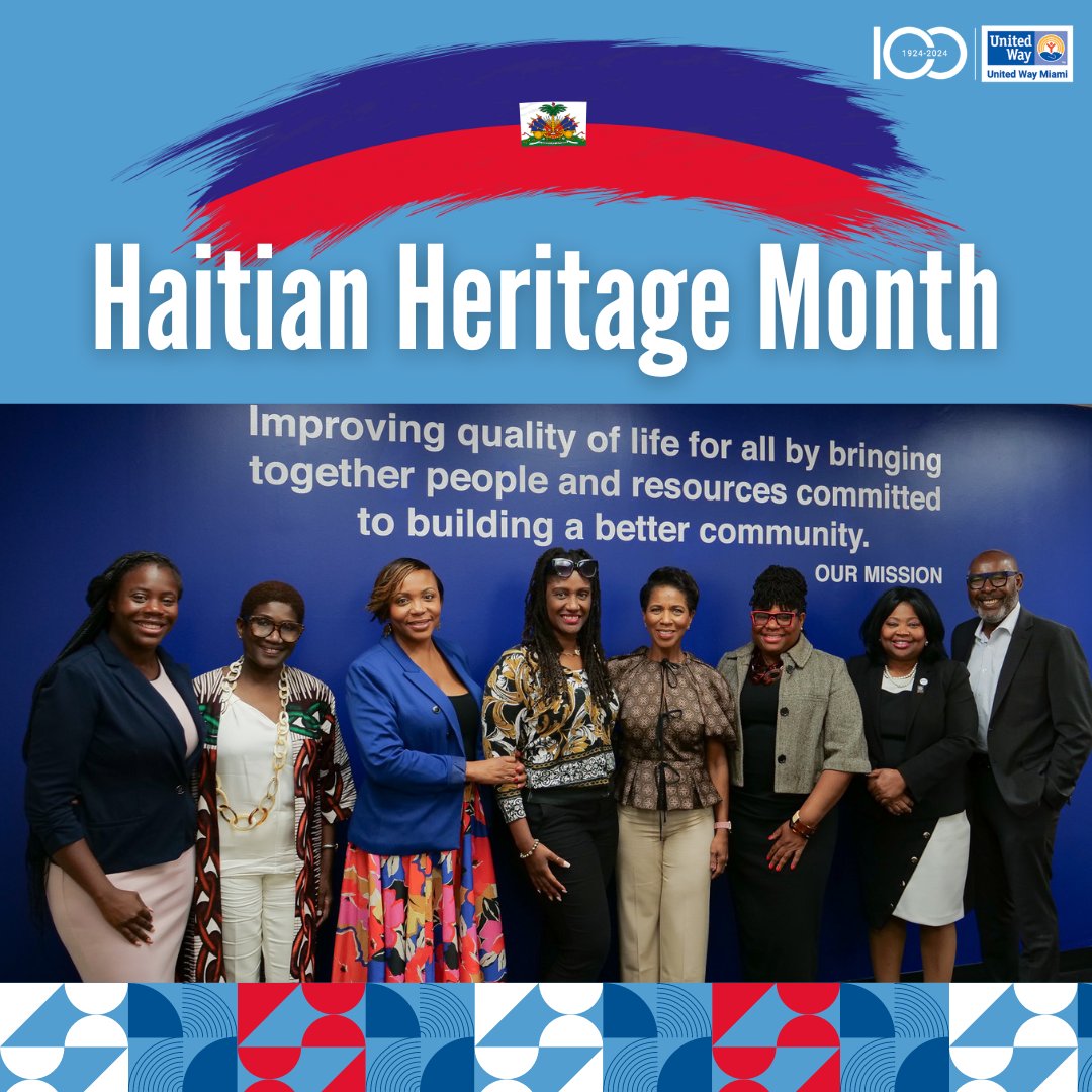 🇭🇹 May is #HaitianHeritageMonth! Haitians make up a vibrant & vital part of our community, & we’re proud to support & partner w/ incredible organizations that uplift & empower them. Together, we’re ensuring everyone has the resources to thrive & reach their fullest potential. 💙