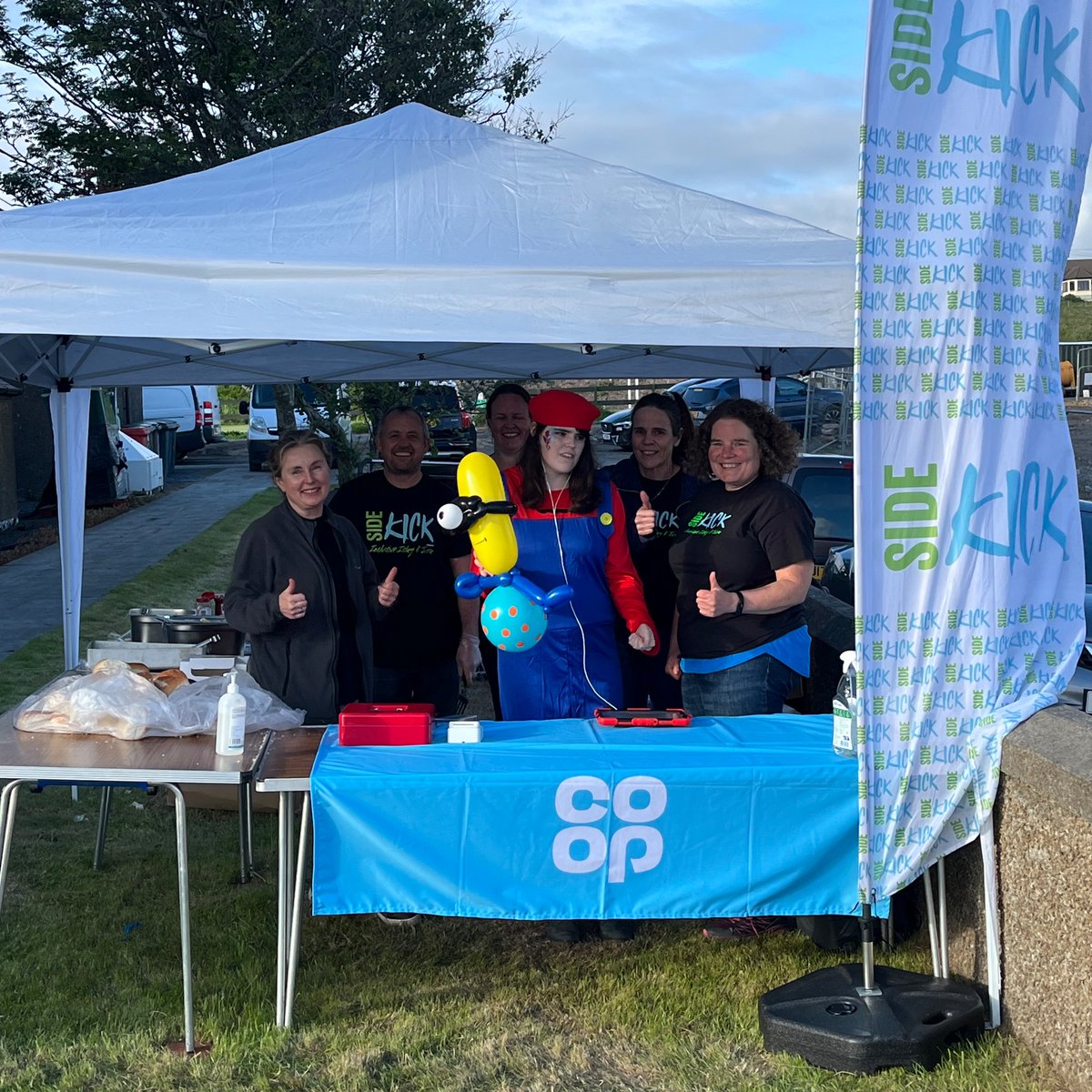 Co-op Islay Member Pioneer (@islayco) on Twitter photo While <a href="/CoIslay/">Co-op Kate</a> was dressed as #SuperMario <a href="/IslayCo/">Co-op Islay Member Pioneer</a> was flipping 🍔 for Team #SideKick 🤩 Great start to festival week <a href="/FeisIle/">Fèis Ìle - The Islay Festival</a> 🙏🏻🎉🥳👏🏻 <a href="/Tom_MPM/">Tom Copeland</a> <a href="/SarahJaneMalon2/">Sarah-Jane Malone</a> <a href="/gill_chasemore/">Gill Chasemore</a> While <a href="/CoIslay/">Co-op Kate</a> was dressed as #SuperMario <a href="/IslayCo/">Co-op Islay Member Pioneer</a> was flipping 🍔 for Team #SideKick 🤩 Great start to festival week <a href="/FeisIle/">Fèis Ìle - The Islay Festival</a> 🙏🏻🎉🥳👏🏻 <a href="/Tom_MPM/">Tom Copeland</a> <a href="/SarahJaneMalon2/">Sarah-Jane Malone</a> <a href="/gill_chasemore/">Gill Chasemore</a>