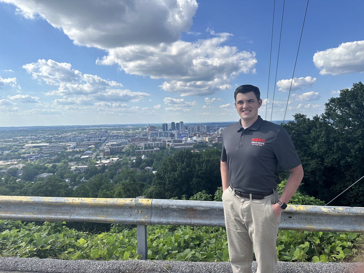 This week was my first official week at @wbrcnews as the new weather intern for the summer! I’m so thankful I get to spend my summer in Birmingham, Alabama. It is truly a blessing to learn under @weswyattweather and the WBRC Weather Team!