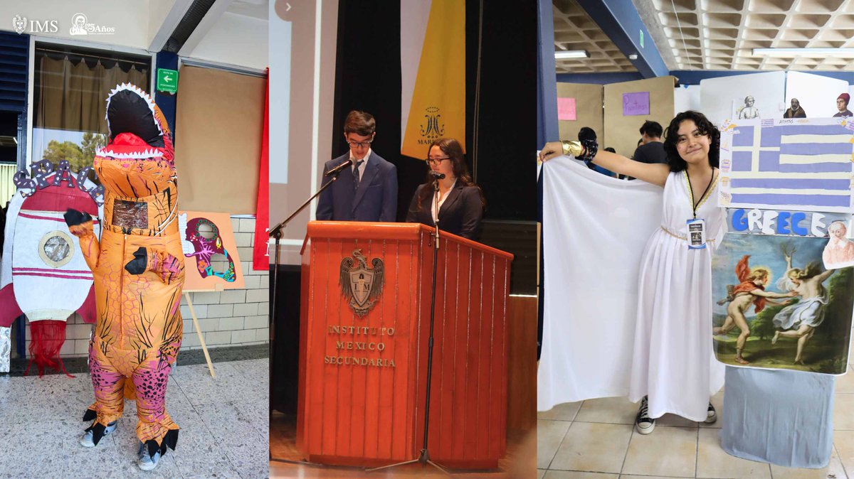 InstMexSec's tweet photo. En esta ocasión nuestra Feria de Inglés nos lleva a dar la vuelta por diferentes museos del mundo como: The MET, The American Museum of Natural History, The MOMA, Louvre y más. ¡Aquí les compartimos algunas fotos de este gran día! 🏛️🖼️🖌️

#orgullosamenteIMS #feriadeingles https://t.co/UcMAgZ3TeA