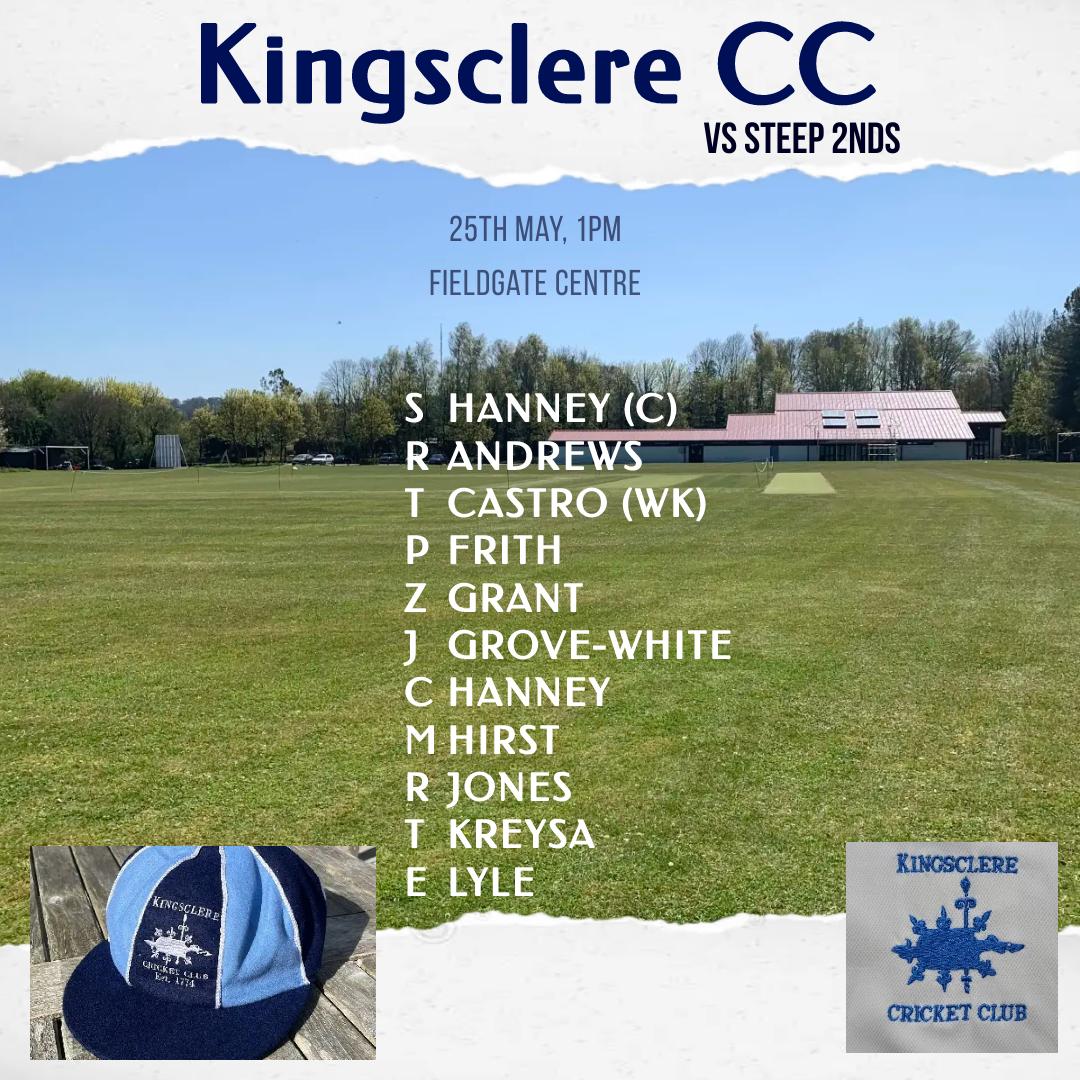 TEAM NEWS: We are back in action at home against Steep 2's this weekend, looking to continue the good start to the season <a href="/hantscl/">Hampshire League</a>