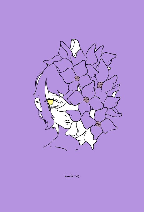 「女の子 紫」のTwitter画像/イラスト(新着)