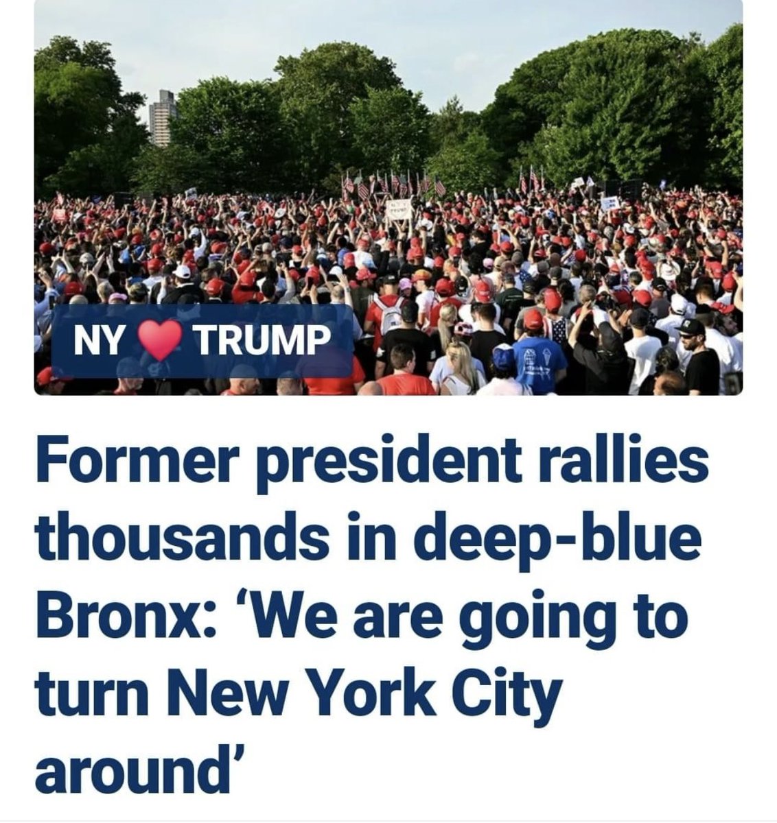 🇺🇸TRUMP CROWD IN CRAZY LUNATIC AOC BACK YARD!.. MAGA CROWD!🇺🇸 🇺🇸🇺🇸🇺🇸TRUMP 2024🇺🇸🇺🇸🇺🇸