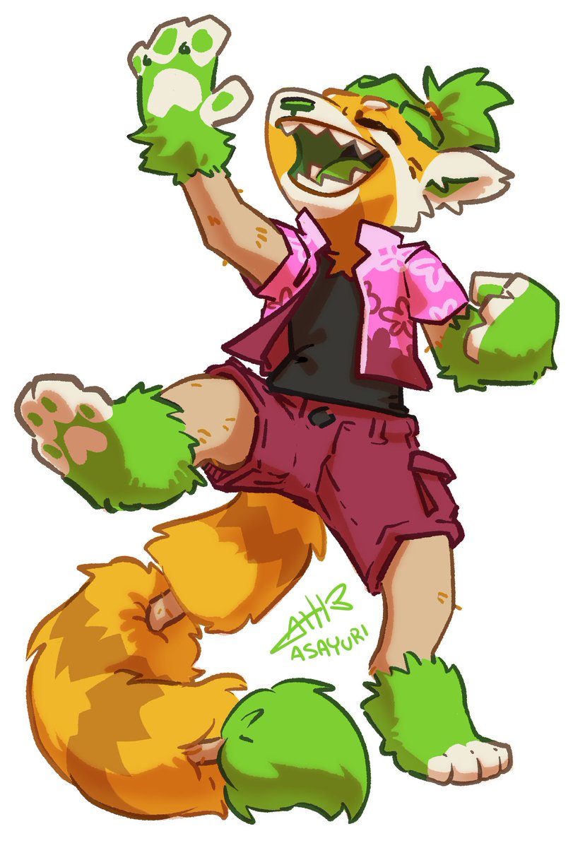 <a href="/OscaDaRedPanda/">🍍 Osca!! 🍍</a> got shaved!