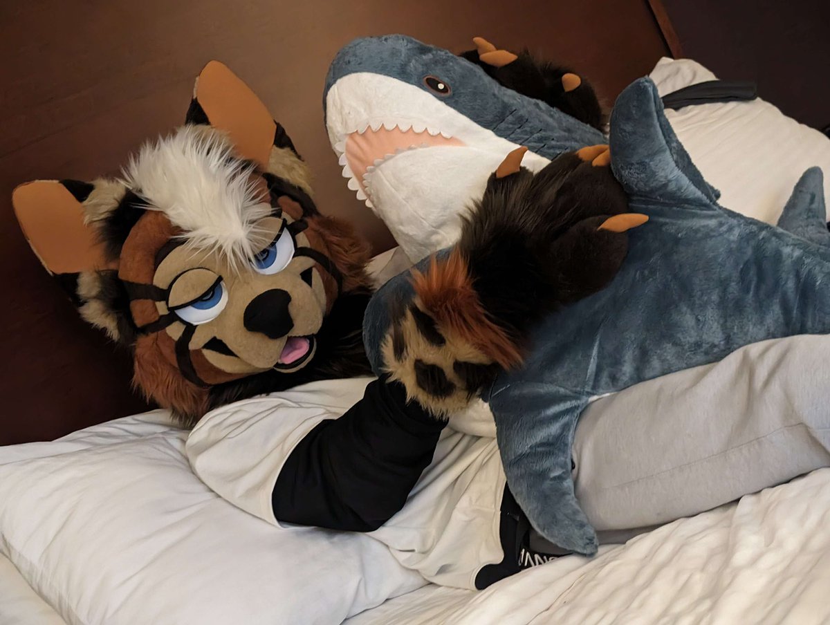 in my happy place for #FursuitFriday frfr