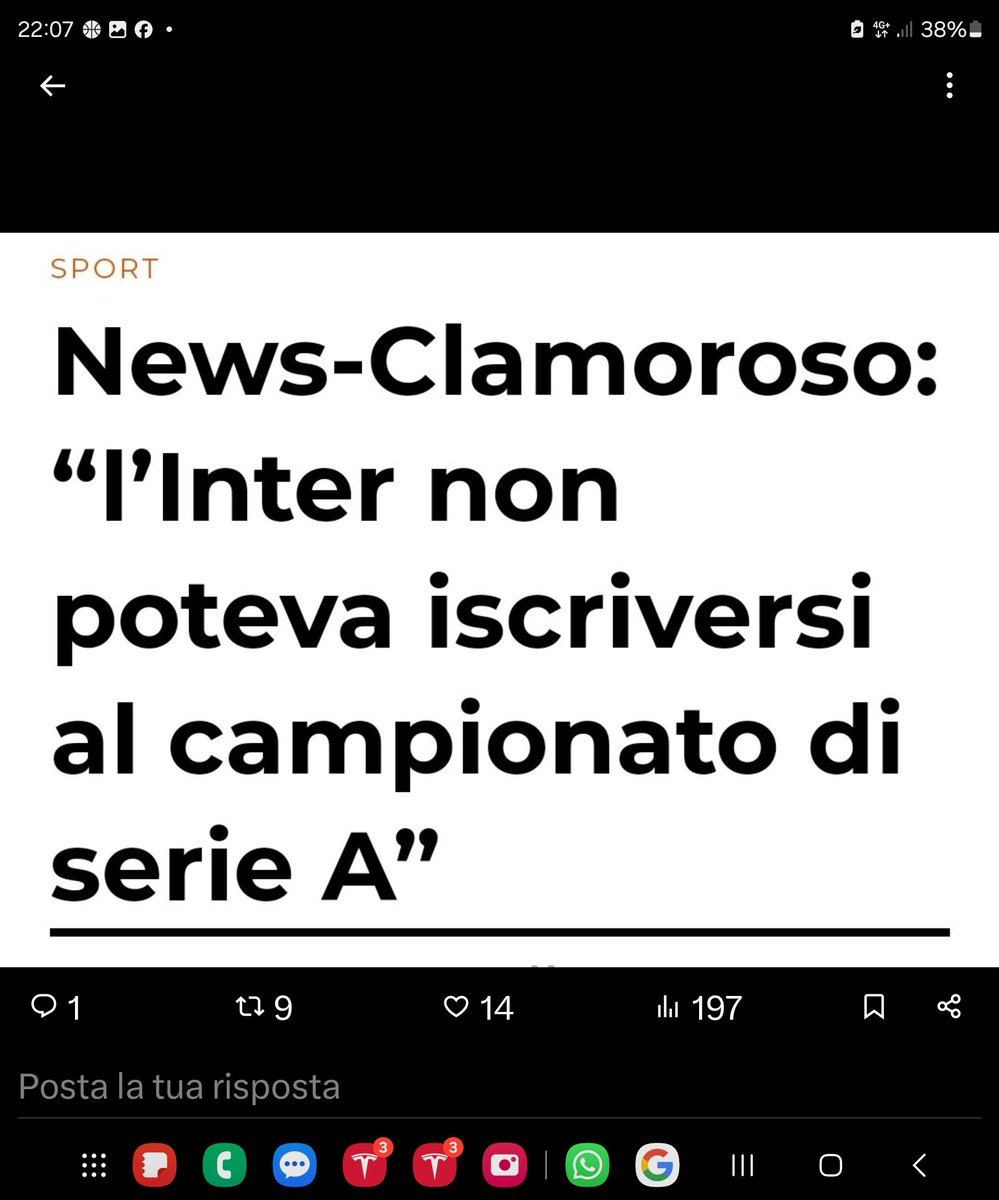 Un gruppo strampalato di avvocati e commercialisti aveva visto giusto! #grandtower ha confessato che non poteva sostenere l #Inter quindi la suddetta dal 2021 non poteva iscriversi @andreaabodi @FIGC avete letto le relazioni al bilancio del 21 22 e 23? 2 scudetti da revocare