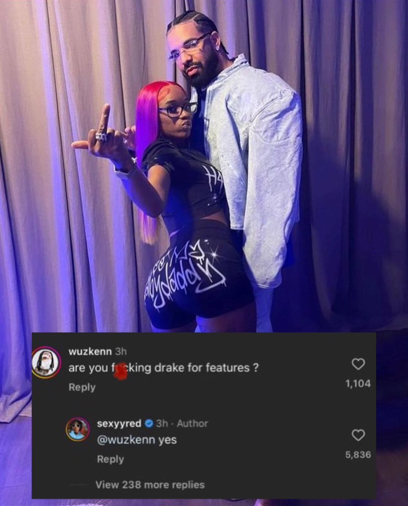 Sexyy Red says she’s been f*cking Drake for features