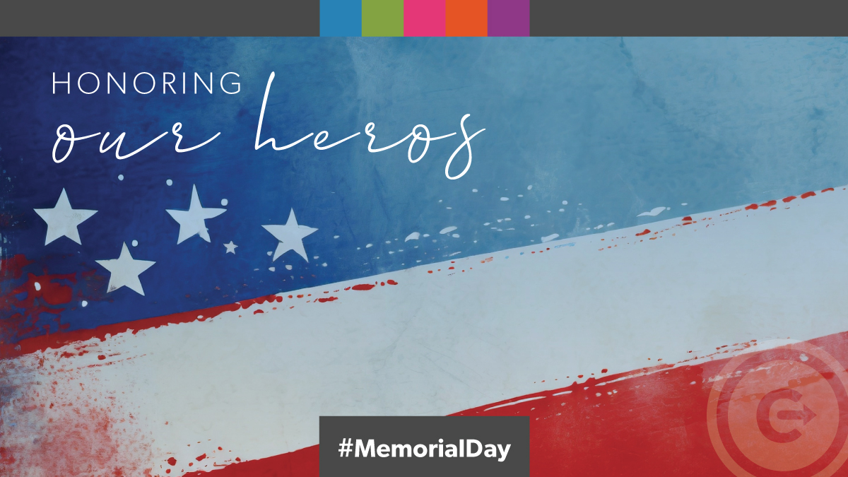 We'll be closed on Monday, May 27, in honor of Memorial Day.

Stay safe and hug your loved ones!

#MemorialDay ‍