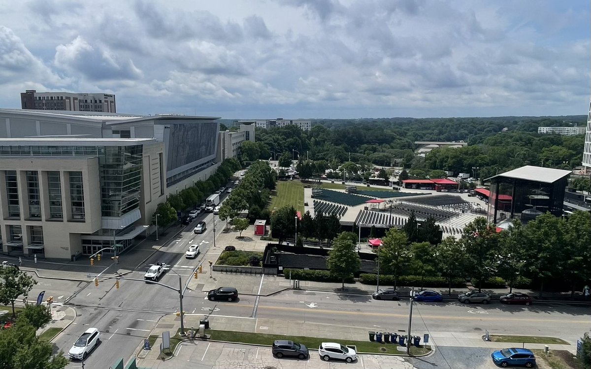 #Raleigh is moving quickly toward starting construction this year on a new outdoor concert venue downtown. I’ll show you how <a href="/RedHatAmp/">Red Hat Amphitheater</a> will be on the move to a new location to make way for a bigger <a href="/Raleigh_CC/">Raleigh Convention Center</a>. Watch on <a href="/WRAL/">WRAL NEWS in NC</a> at 5!