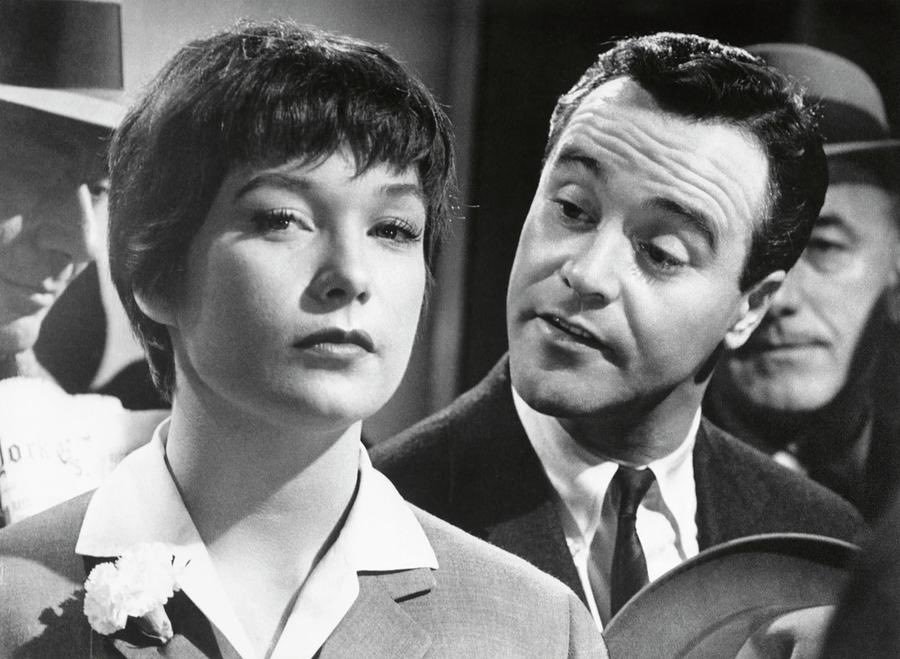 Jack Lemmon and Shirley MacLaine in The Apartment, 1960