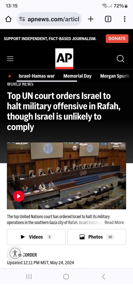 Why does anyone, especially Israel, care what the UN and the ICJ say or do. We need to get out and withdraw all funding from the UN.  We have no say as China, Russia, and France all have Veto power.