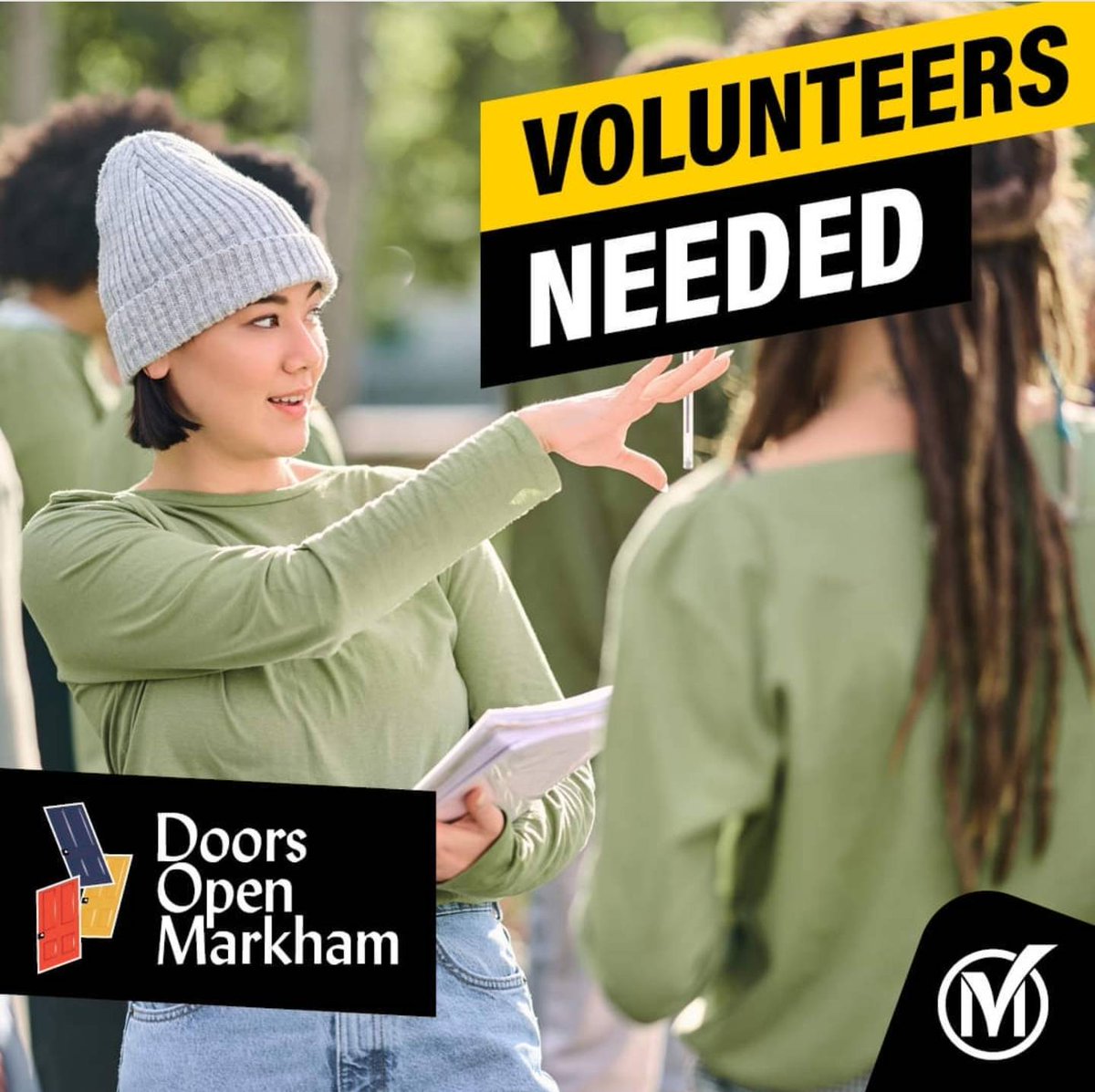 We are looking for a few more volunteers to join us as our Doors Open Ambassadors on June 8. Help guide guests through the various historic sites participating in Doors Open Markham. Learn more about this volunteer opportunity at: markham.ca/Volunteering