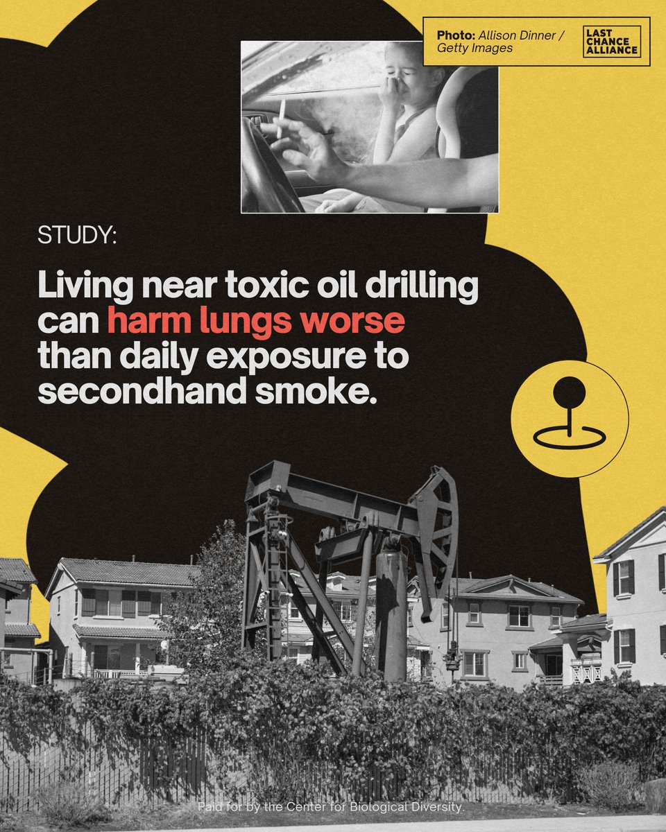 We don’t let people blow smoke in our kids’ faces at school, or at the playground, or at the hospital, or anywhere… so why does Big Oil get to?