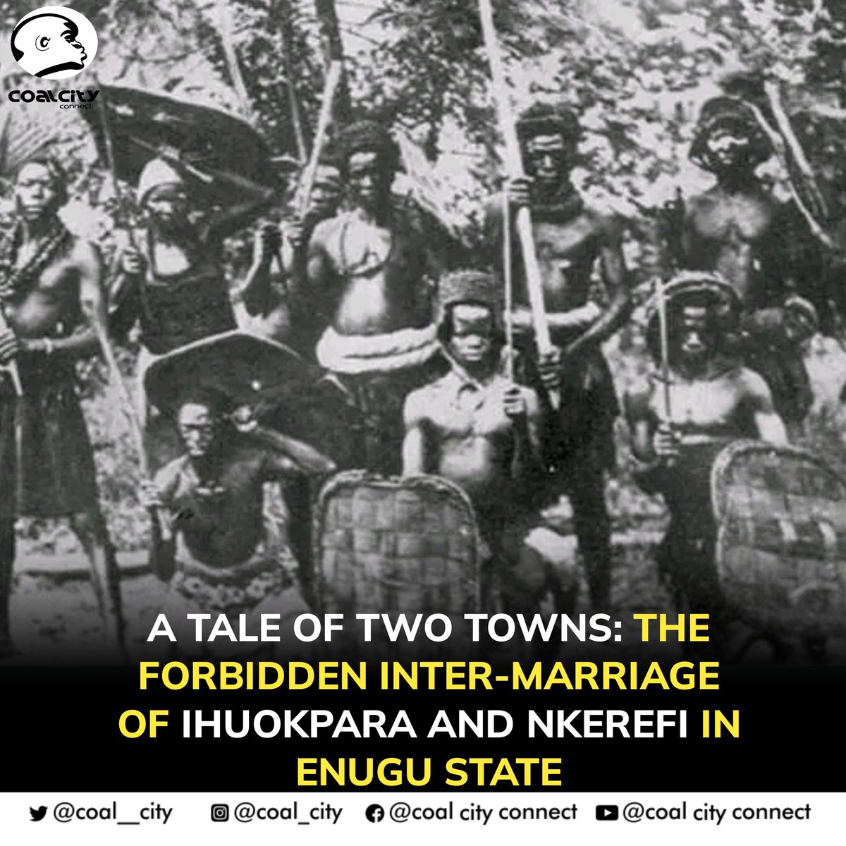 Coal_City's tweet image. #historyclass

Do you know about the Ihuokpara and Nkerefi inter-communal war?

Read through;

Ihuokpara and Nkerefi are two different towns in Nkanu Enugu state that are forbidden from intermarrying because of the inter-communal war that occurred in the past.

To date, both…