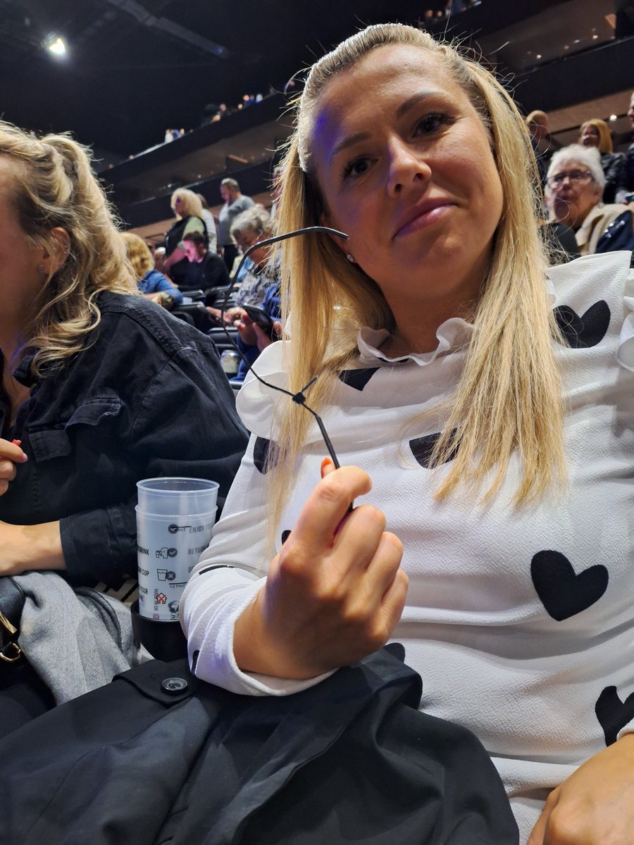 Robynddn85's tweet photo. @TheCoopLive You might want to check the ceiling again. There may be something a bit loose over where we're sat 🙄😳👷‍♀️ #PeterKay https://t.co/9EPU4eRlGX