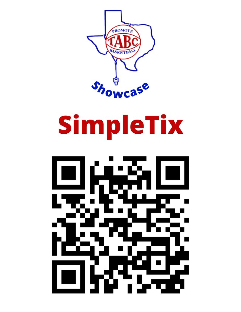 Located below is the 🎟️ QR Code for ticket admission for the Girls and Boys Summer Showcase!! Get your tickets NOW!! College Coach information will be made available this weekend!! Get your 🍿 Ready!! 2 GREAT Weekends of 🏀!!!!