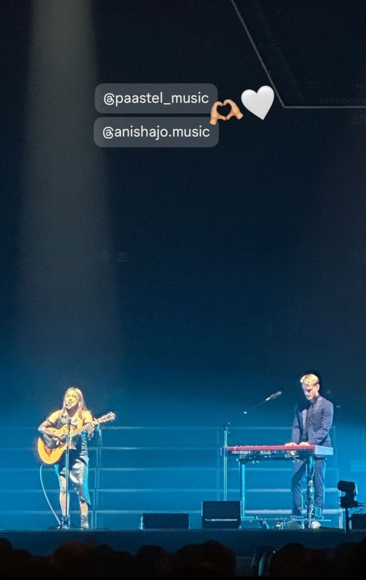 Anisha Jo (dans sa story Insta mentionnant la story de mart1nldc instagram.com/stories/anisha…) #StarAcademy #StarAcademyTour2024