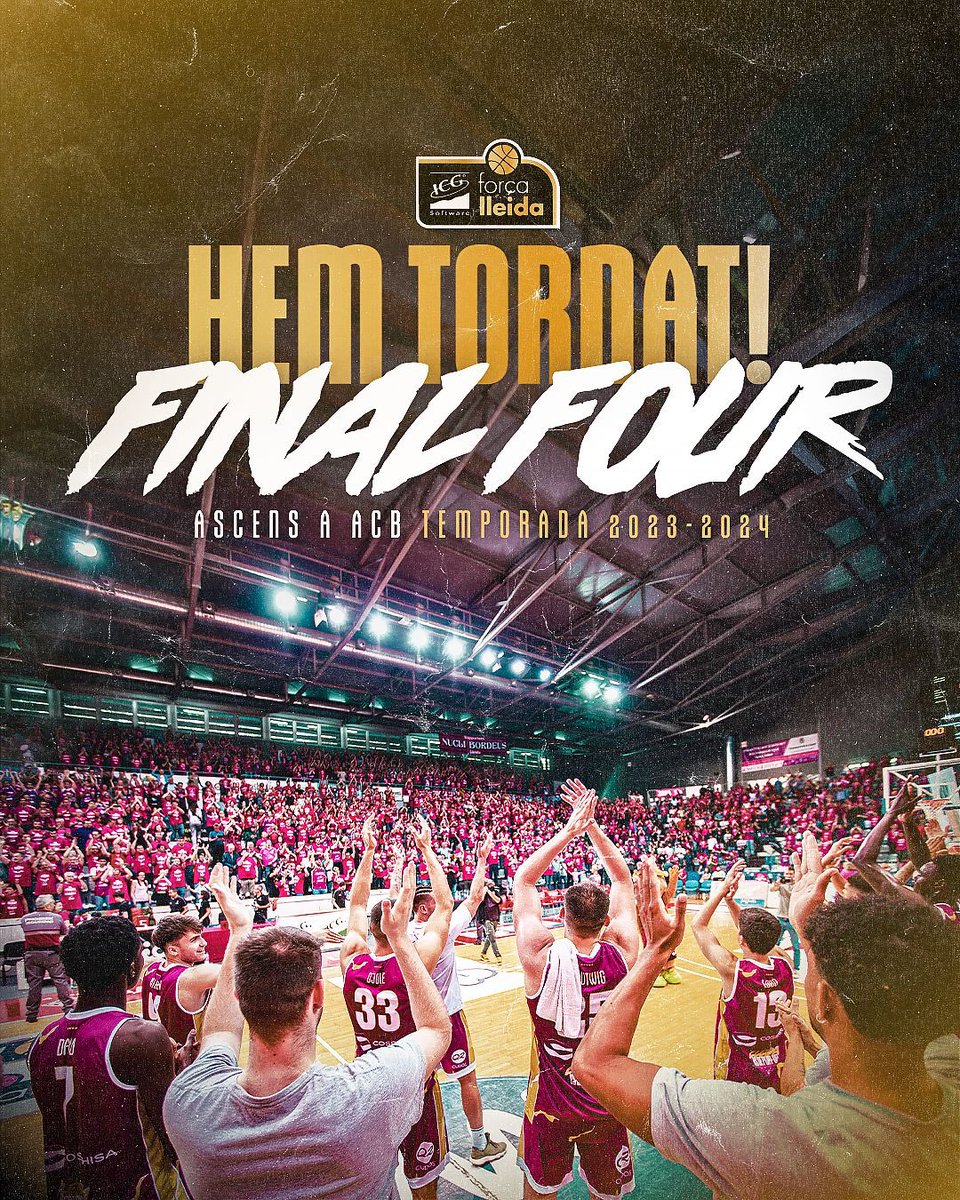 flleida's tweet photo. @AplecCaragol @FundLucentum @JaumeLoboM @CamKrutwig @DiogoBrito24 @RichHomieKur VAM DIR QUE TORNARÍEM I HEM TORNAT 🔥🔥🔥🔥🔥🔥🔥🔥
SOM EQUIP DE FINAL FOUR

⚪️ @FundLucentum 58
💜 ICG @flleida 73

📊 https://t.co/VCJL5PC6fz

#HemTornat #ForçaLleida #Lleida #LEBOro #LleidaEsDePlayOff https://t.co/xmWw0U4dkQ