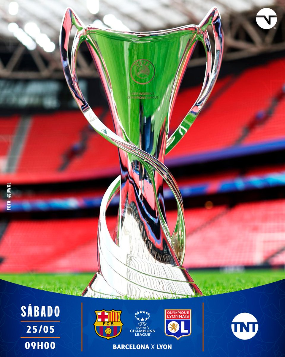tntsportsmex's tweet photo. ¡Mucha belleza en Bilbao! 😍🏆

¿De quién será este trofeo?

🇪🇸 @FCBfemeni 🆚 @OLfeminin 🇫🇷
🗓️ Sábado 25 de mayo
⏰ 09:00 h 
📺 @TNTLA https://t.co/K2qO5og6WF