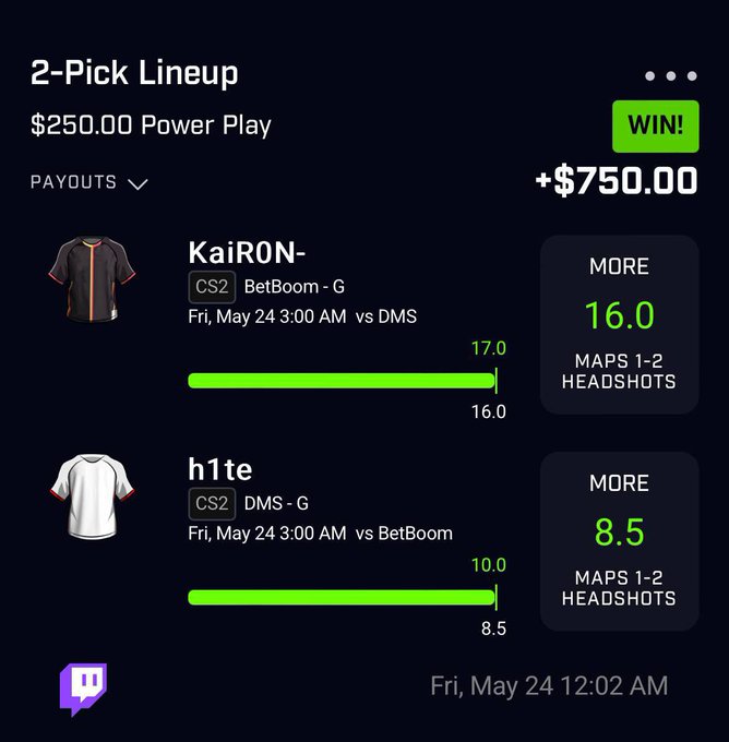 HarryMichael77's tweet photo. I got some sure picks definitely gonna hit on tonight CS2 &amp; NBA. Picks 4 man If anybody is interested for tonight dota hit me up let’s get paid for today

https://t.co/GnUJtgucWK

#gamblingtwitter #prizepicks #props #NFL  #bettingtips #bettingtwitter #SportsGambling https://t.co/gkdh6d3afX