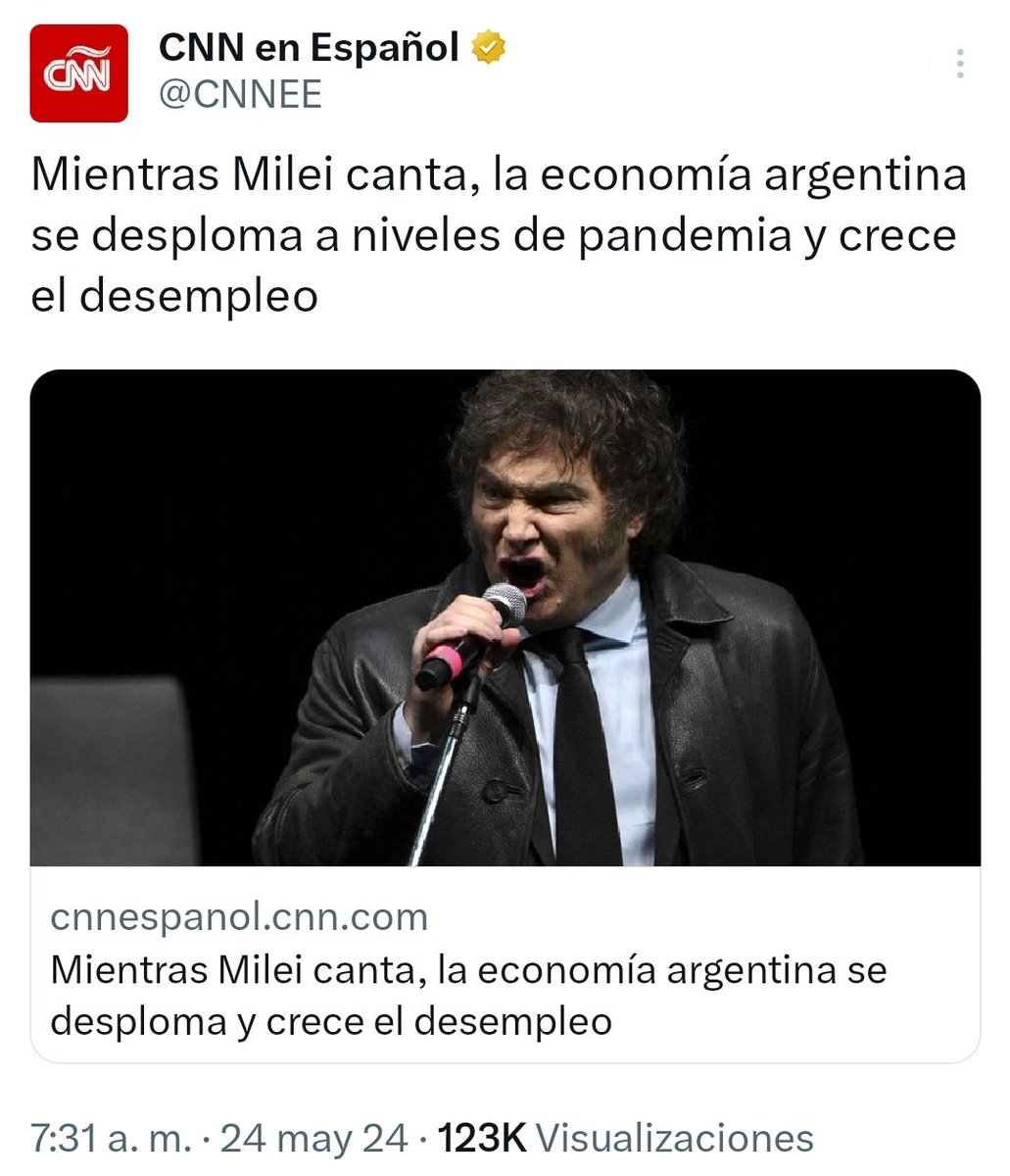 Mientras Javier Milei va de ridículo en ridículo, los argentinos cada día que pasa están más pobres.