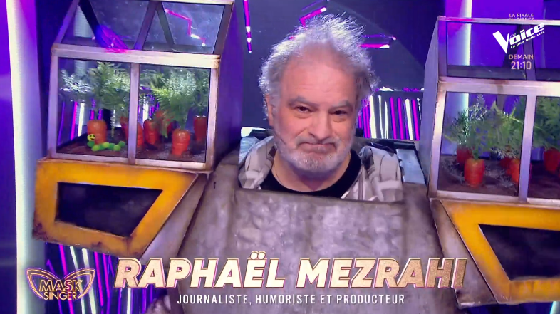 LE ROBOLAPIN EST ... RAPHAËL MEZRAHI #MaskSinger