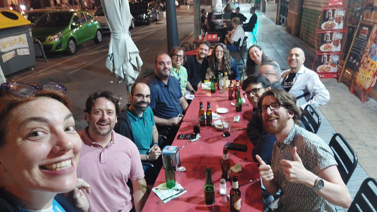 Pablo García @fergunet@mastodon.online (@fergunet) on Twitter photo De cena por Valencia con la gente de <a href="/wikimedia_es/">Wikimedia España</a> <a href="/OfiLibreURJC/">OfiLibre URJC</a> <a href="/OSLUGR/">OSL - UGR @oslugr@mastodon.social</a> <a href="/univcadiz/">Universidad de Cádiz</a> en el <a href="/esLibre_/">@eslibre@floss.social</a> De cena por Valencia con la gente de <a href="/wikimedia_es/">Wikimedia España</a> <a href="/OfiLibreURJC/">OfiLibre URJC</a> <a href="/OSLUGR/">OSL - UGR @oslugr@mastodon.social</a> <a href="/univcadiz/">Universidad de Cádiz</a> en el <a href="/esLibre_/">@eslibre@floss.social</a>