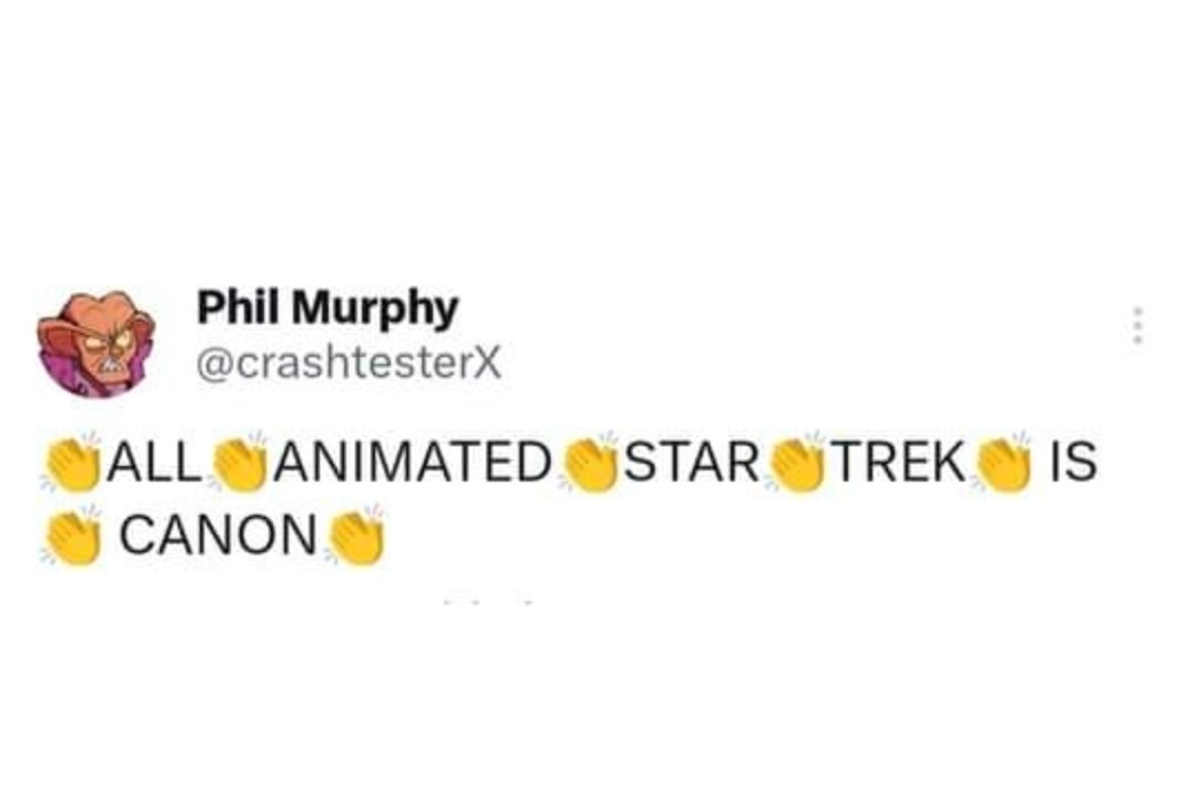 Always has been always will be #StarTrek