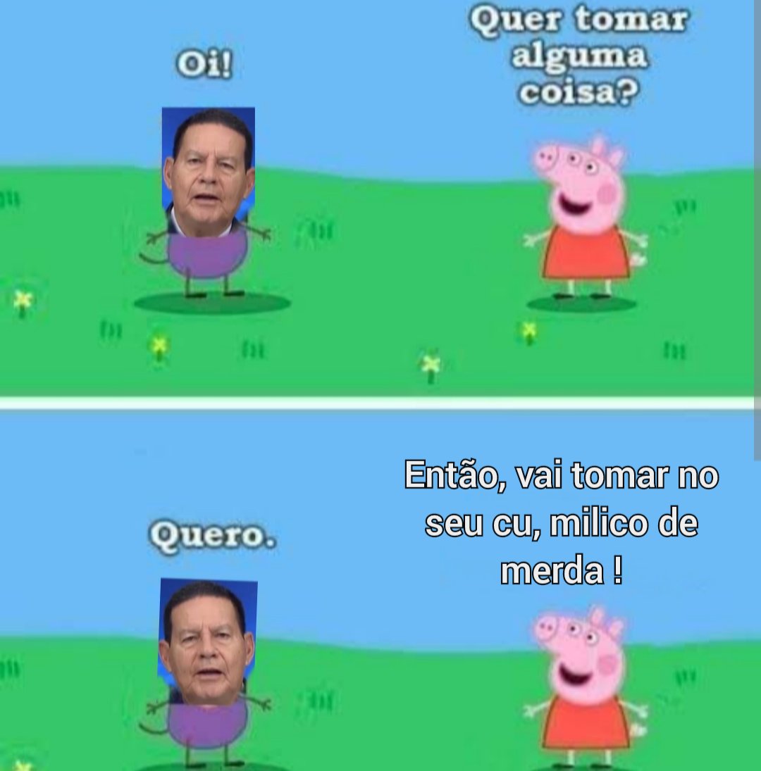 Vou apelar pra 5° série, porque esse ser humano é desperdício de oxigênio. 😂