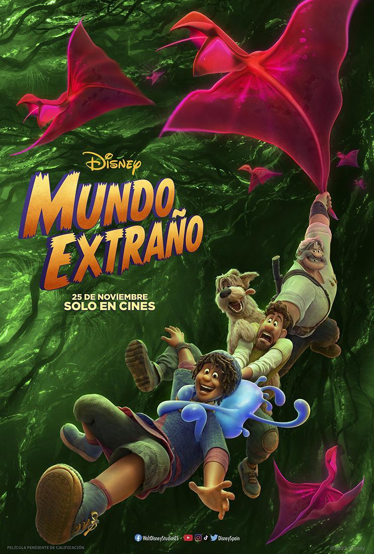 EPiscinazo's tweet image. Toca volver a ver #MundoExtraño, mi favorita de las películas Disney de los últimos años. 

Visualmente es muy potente y la historia bastante original, dentro de que estas películas son siempre lo mismo. 

Y a las niñas las encanta también.