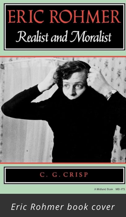 MDFF's tweet photo. New interview with @redvineski for @SensesofCinema.

“Deragh and I collaborated to curate the bookshelf. So, yeah, some of her influences are there. (Gets up from the chair and walks to the bookshelf) Which books are there? Here’s the Rohmer book” https://t.co/p7zBvduH63 https://t.co/xk1SUJ2KfH