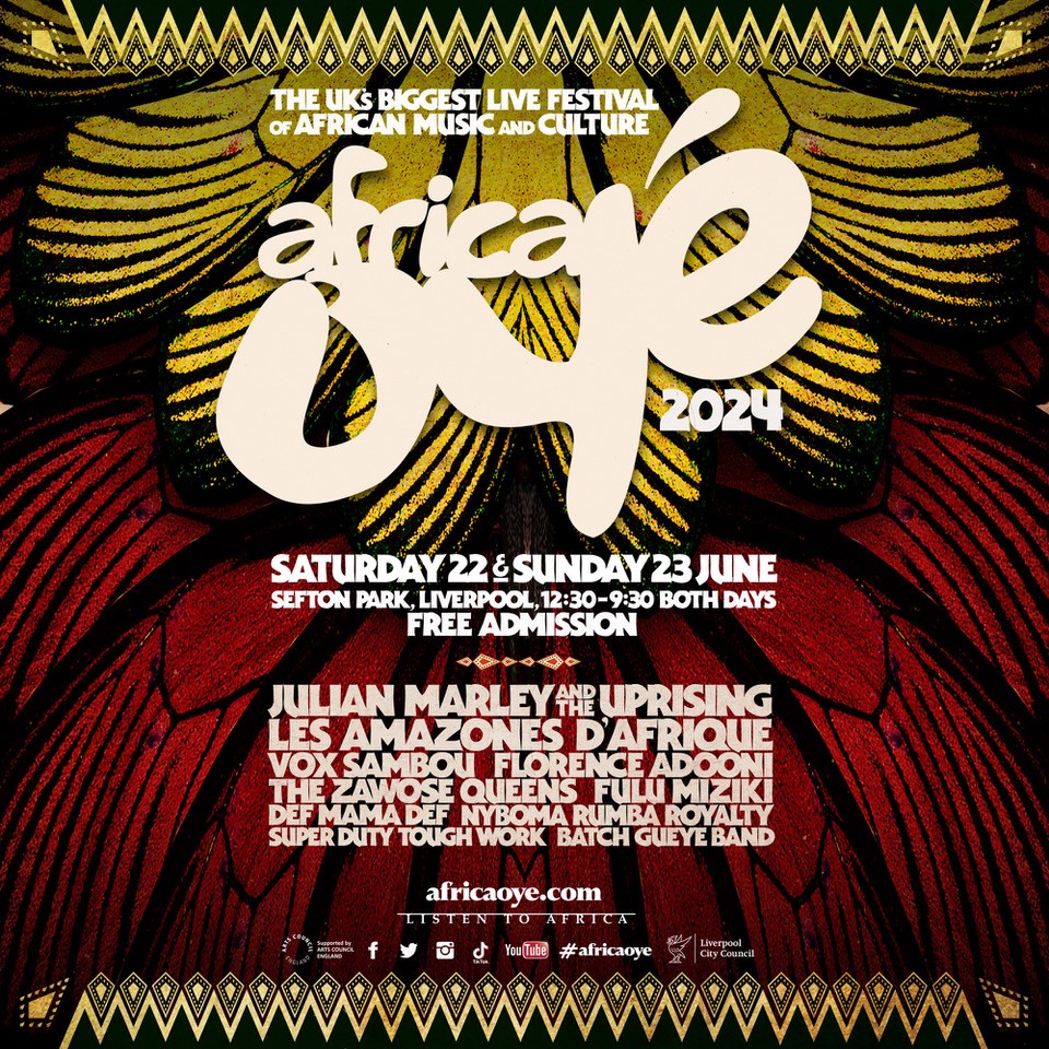 🔥 @africaoye is the UK’s largest free celebration of African music and culture. Oyé seeks to highlight the range of cultures, music and artists that make this great continent one of the most inspiring. 🌎 Africa Oyé is FREE for everyone! africaoye.com