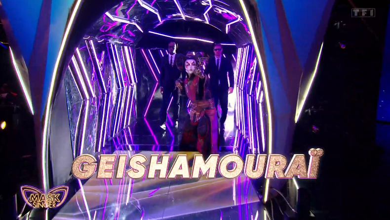 L'entrée du Geishamouraï #MaskSinger