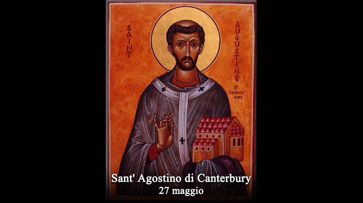Oggi si celebra: Sant' Agostino di Canterbury santodelgiorno.it #santodelgiorno #chiesacattolica #santagostinodicanterbury #santagostino