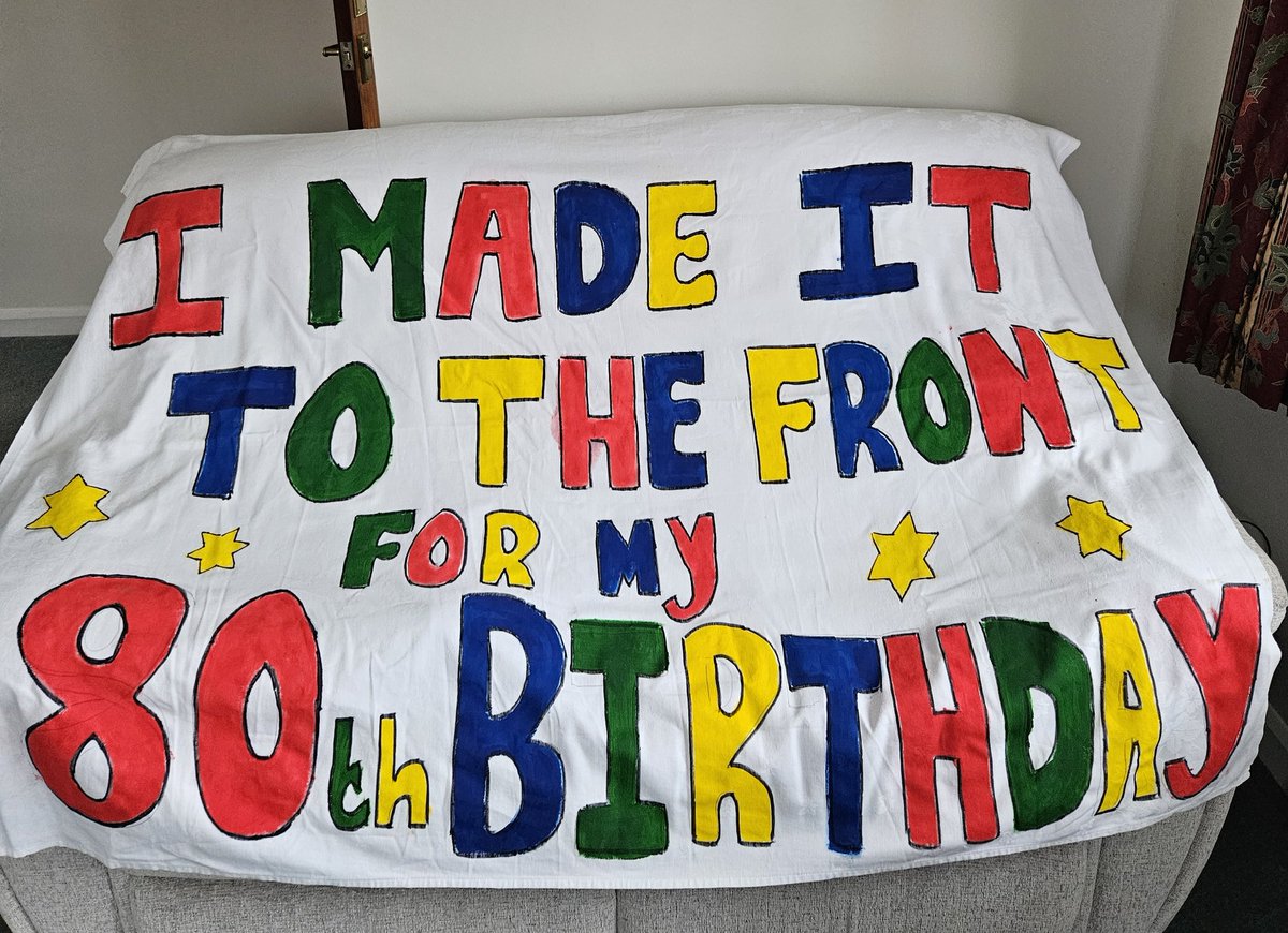 StaitNicola's tweet photo. Everything crossed this happens in Nottingham on Sunday for my very special Mum @GaryBarlow @OfficialMarkO @Saxes1 @miltonmcdonald1 @takethat @ollymurs She is ready for her #greatestday We #pray her birthday wish comes true 🤞🎶🎵 https://t.co/7Cw3HSuXiP