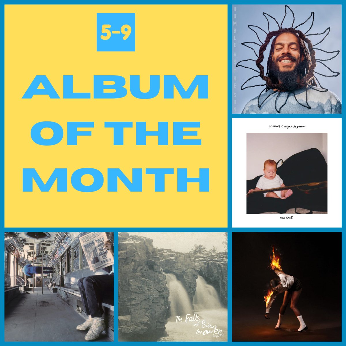 .@BobbyVylan, Mae Krell, @mybandowen, @st_vincent and @vampireweekend - the line-up for our April Album of the Month podcast was stacked! Listen to the podcast, with songs from each album, here: 5-9blog.com/post/podcast-a…

#AlbumoftheMonth