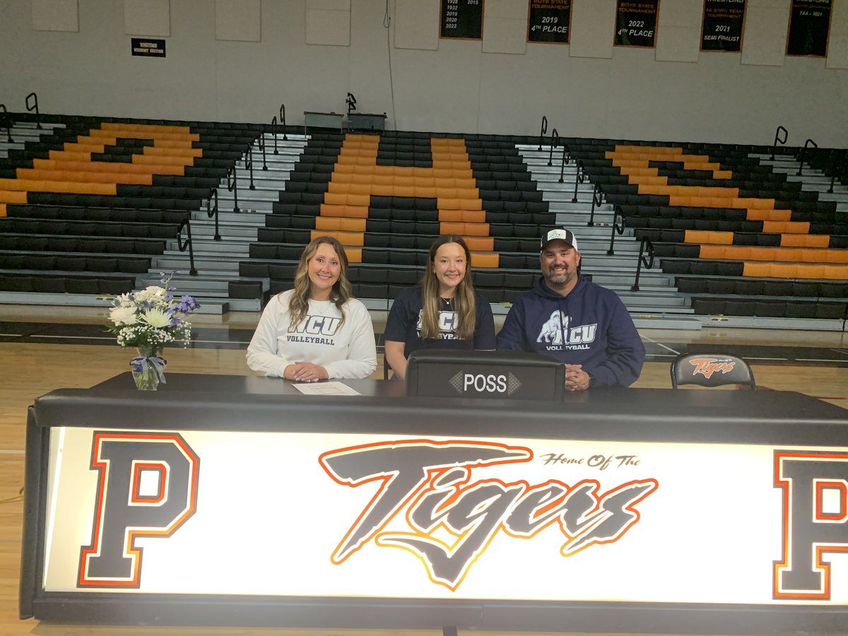 Volleyball Letter of Intent Signings today at PHS! Congratulations to Gabbie Ruzek, who will attend North Central University in the fall!  🐯🏐
<a href="/ISD477/">ISD #477</a>
<a href="/UnionTimesSport/">Union-Times Sports</a>
<a href="/PHS_studsection/">The Jungle™</a>
<a href="/PrincetonHS/">Princeton HS 477</a>
