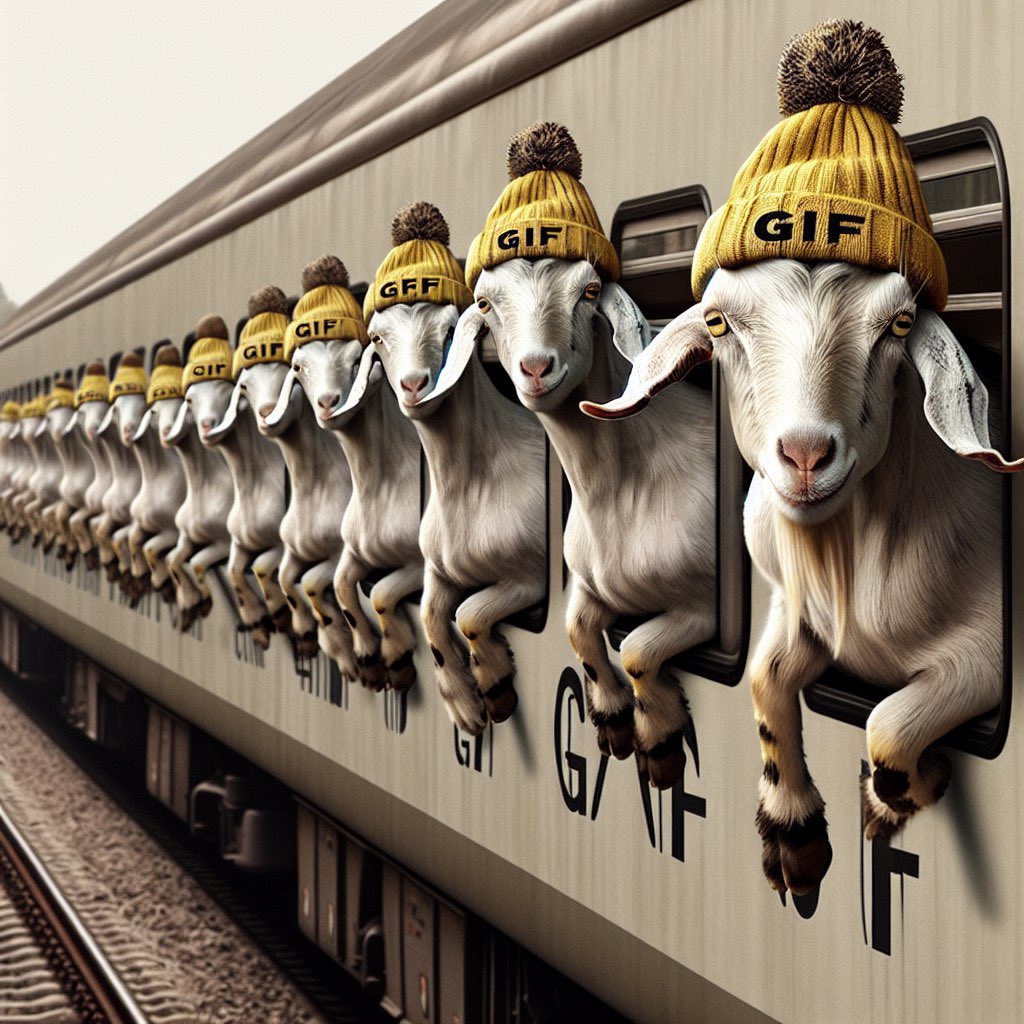 @Fityeth What’s up Fity?!? Bought more goats for my herd! Discount on hats when you buy in bulk! 🤣 

@goatwifhatbase 
$GIF

Baaaaa! 🐐 

#basememecoins