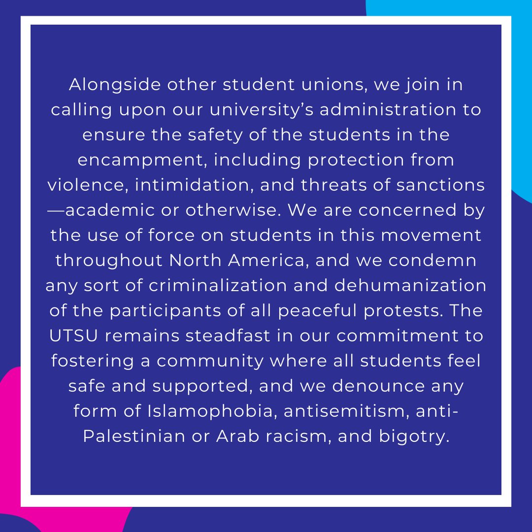 U of T Students' Union tweet media