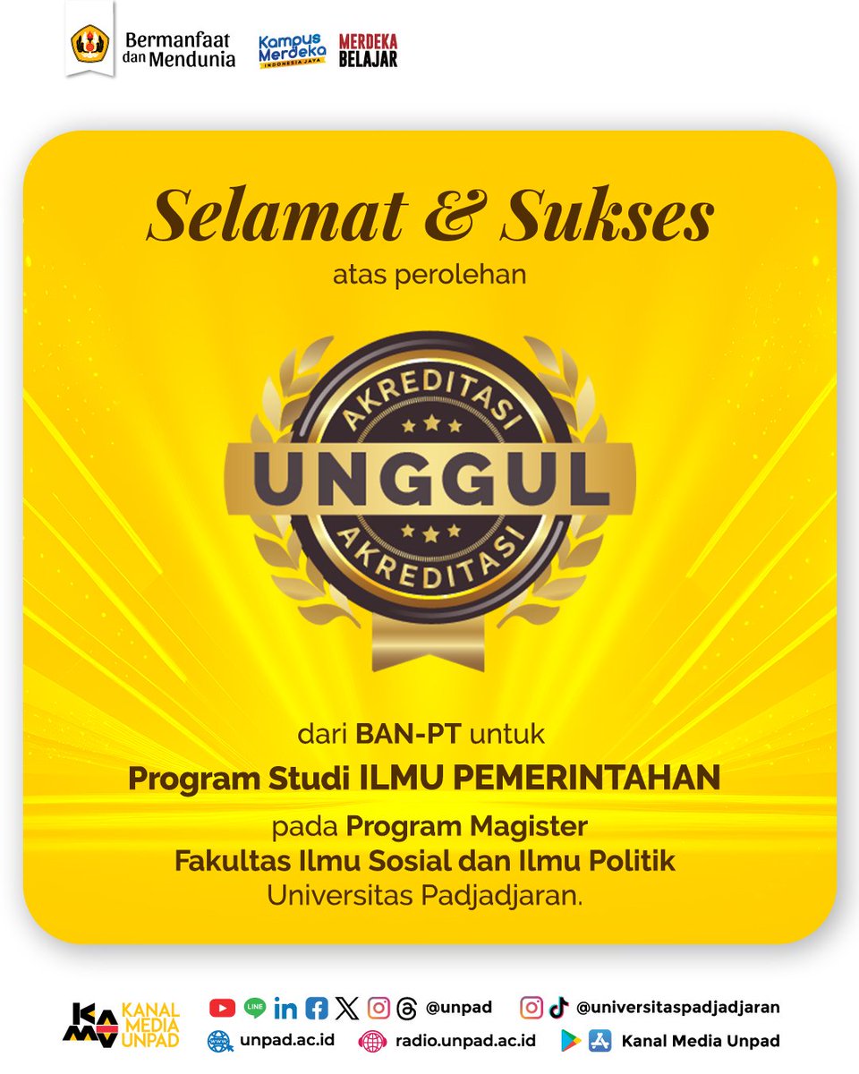 Universitas Padjadjaran tweet media