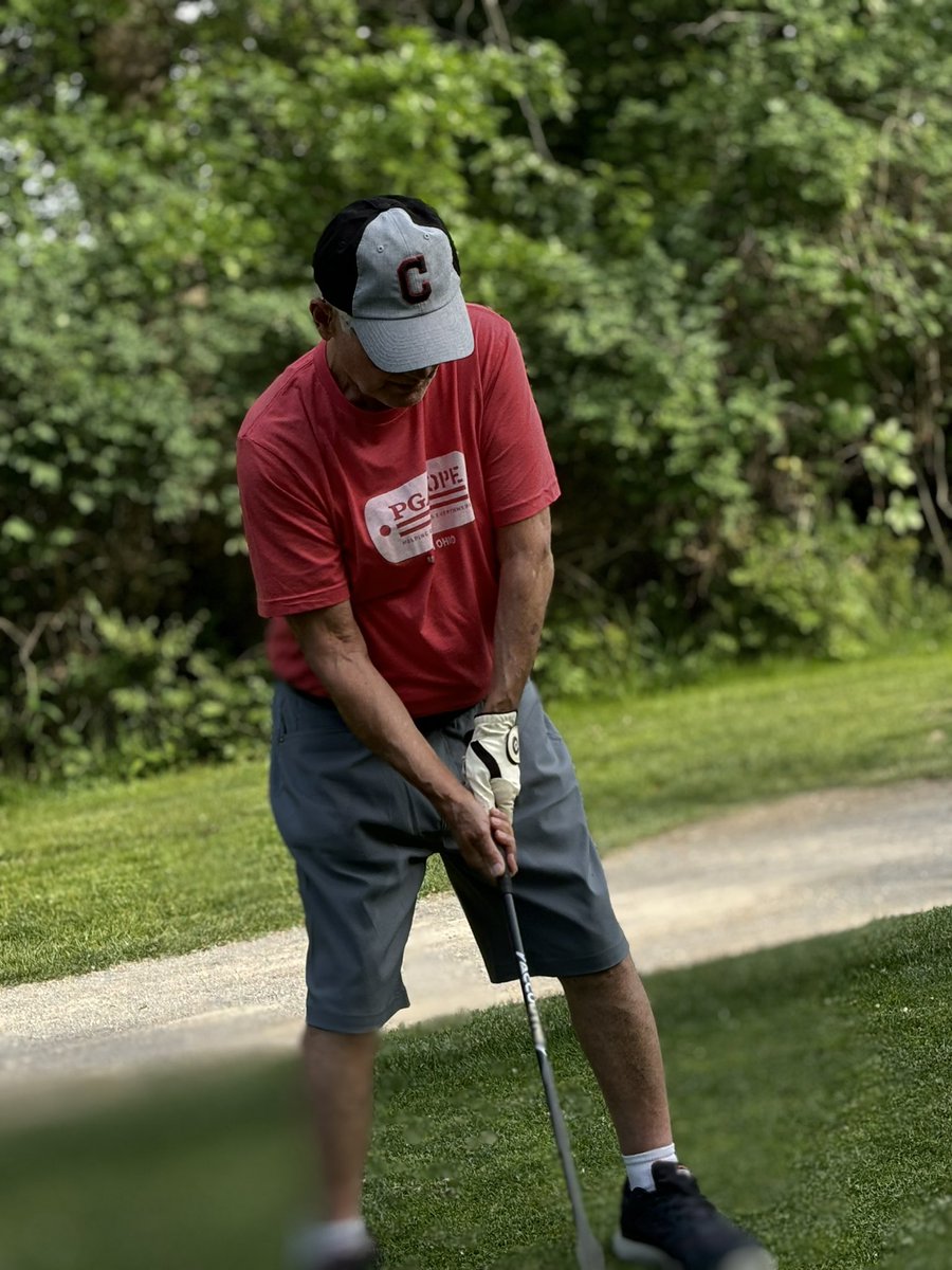 NorthOlmstedGC's tweet photo. Congratulations to all our @pgahope graduates! Perfect evening for some golf and a little BBQ. #pgahope #weloveourveterans #thankaveteran #makegolfyourthing #welovethisgame https://t.co/ND0p9vjGJv