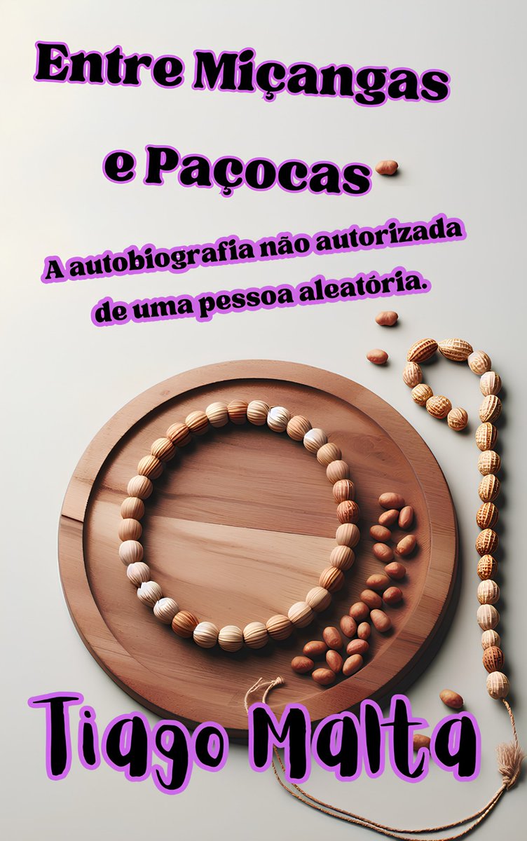 OTiagoM's tweet photo. Entre Miçangas e Paçocas
 https://t.co/rxSJgUqNFc
 https://t.co/vBHfBqNeXJ

Este não é um livro de psicologia, nem mesmo de poesia, tampouco um manual de autoajuda ou um guia de hacklife. Esta é uma jornada não linear que não conduz a nenhuma conclusão. https://t.co/kvzD2XNJMt