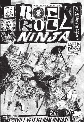 Wow! Which decade … ? - 1987, The Punisher by @BloodyRedBaron - 1994, THB by Paul Pope - 2012, Prophet by @simonroyart - 2024, Rock N Roll Ninja by YaBoiZack & @mattbahr6 & @Dixonverse These are the books that have kept my passion for this medium alive for so long.