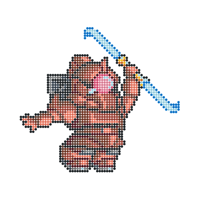 ironbeads_jp's tweet photo. 【スーパーファミコン】SD機動戦士ガンダム V作戦始動
#ゲルググ
使用しているビーズの詳細はこちら
https://t.co/ILfLvrFwa3
#アイロンビーズ
#ミニフューズビーズ
#SFC
#MS14S
#1992年
#ジオン軍
#エンジェル https://t.co/WUK8VXHXh4