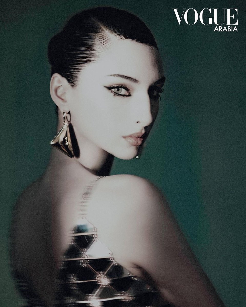 Myriem Boukadida by Luka Spaziani-Booth for Vogue Arabia, November, 2022