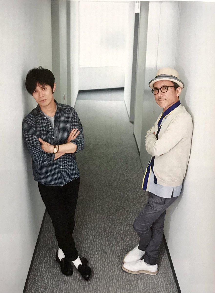 #私の高橋幸宏ベストショット
雑誌EYESCREAMより
伊藤壮一郎さんと幸宏さん