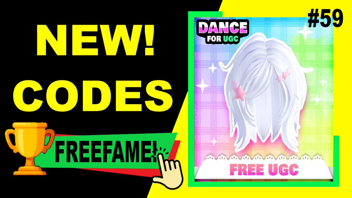 *NEW* ALL WORKING DANCE FOR UGC CODES TODAY 2024 - ROBLOX DANCE FOR UGC ... youtu.be/_1N4nOG0Ihg?si…