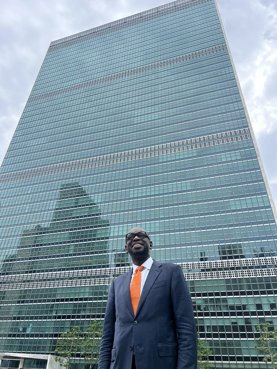 Heureux d’avoir rendu audible les préoccupations des acteurs humanitaires et les défenseurs des droits de l’homme au Mali 🇲🇱 au cours de la semaine sur la protection des civils tenue au HQ des Nations Unies a New York.