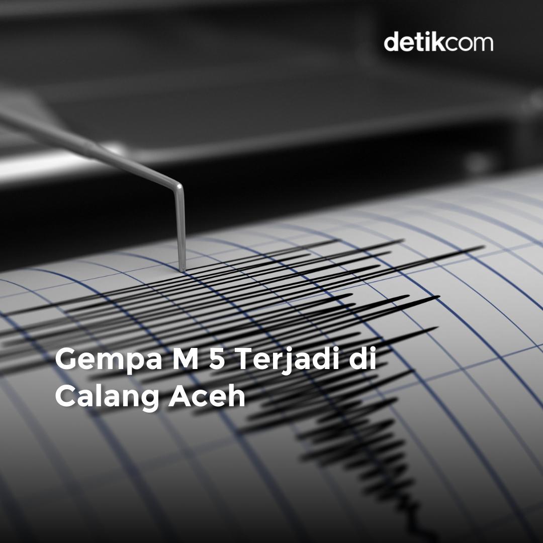 detikcom's tweet photo. Gempa berkekuatan magnitudo (M) terjadi di Calang, Aceh Jaya. Kedalaman gempa 10 Km.
BMKG melalui akun X nya melaporan gempa terjadi pada Sabtu (25/5/2024) pukul 07.10 WIB. Gempa berada pada 143 Km Barat Daya Calang, Aceh Jaya.
#detikcom #gempa #calang #aceh #bmkg https://t.co/b21QXYp6we
