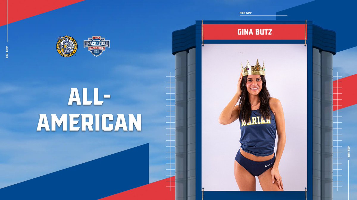 MUKnights's tweet photo. Congratulations to Gina Butz and Brooke Coffman on their All-American Honors in the High Jump 

@MarianTrackXC https://t.co/Ktol5Xgc7d